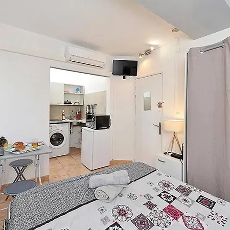Appartement Studio Idealement Situe Place Massena - Clim *